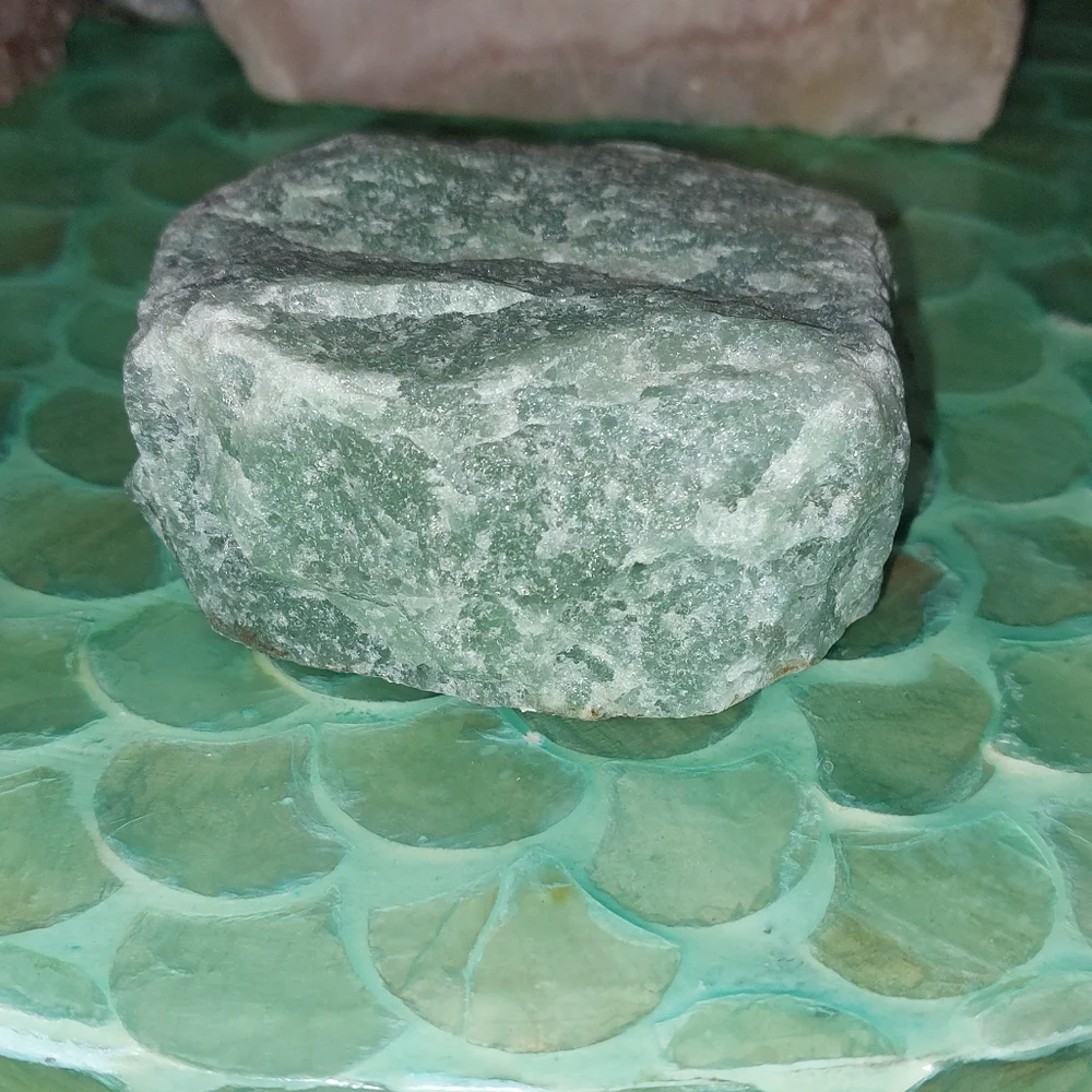 Rough Green Aventurine Incense Holder